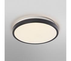 Osram - ORBIS LONDON LED lubų šviestuvas, 16W/230V, skersmuo 28 cm, juodas