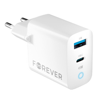 Forever  TC-06 GaN Charger PD / QC / 1x USB-C / 1x USB / 45W