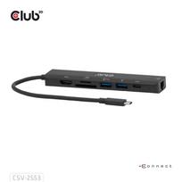 Club3D I/O HUB 7IN1 USB-C HDMI/100W CSV-2553