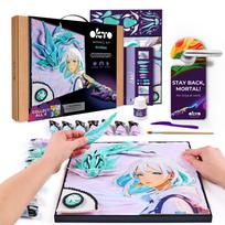 Kūrybinis rinkinys Modelino rinkinys - 3D tapyba MANGA Oras (29*29 cm)