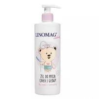 LINOMAG-ŻEL DO MYCIA CIAŁA I GŁOWY DLA DZIECI I NIEMOWLĄT 400ML;/K092/