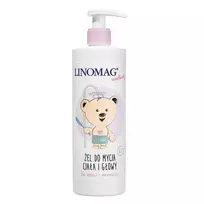 LINOMAG-ŻEL DO MYCIA CIAŁA I GŁOWY DLA DZIECI I NIEMOWLĄT -200 ML