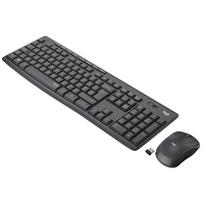Klaviatūra belaidė Logitech MK295 Silent Wireless Combo, juoda