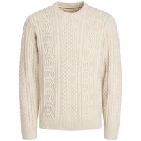 Megztinis vyrams, Smėlio, Blusean knit cable