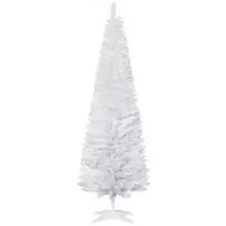 Kalėdų eglutė su stovu 390 antgalių - Balta Ø 55 x H180 cm
