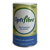 OPTIFIBRE, tirpių maistinių skaidulų milteliai, 125 g.