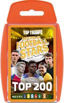 Kortelės TOP TRUMPS World Football Stars 200 Pack 6 (EN)
