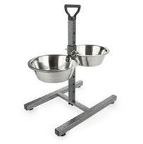 Metaliniai dubenėliai 29cm/4L su reguliuojamu stovu