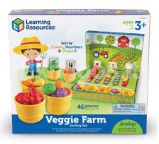 Sekos ir rūšiavimo žaidimas VEGGIE FARM SORTING SET