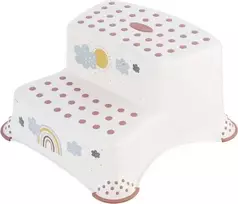 KEEEPER dvigubas laiptelis RAINBOW, white, 10031