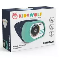 KIDYWOLF vandeniui atsparus skaitmeninis fotoaparatas, mėtinis, KIDYCAM-CY