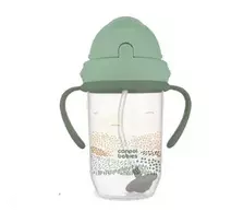 CANPOL BABIES neišsipilanti gertuvė su šiaudeliu MOUNTAINS, 270 ml, 56/620_gre