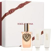 Dolce&Gabbana Devotion EDP Trio Gift Set dovanų rinkinys moterims