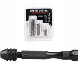 Mini Rankinis Grąžtas 0,5-3 Mm Hss 26
