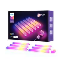 Govee Glide Wall H6062 – modulinė RGBIC sieninė LED vamzdelių sistema 6+1, Wi-Fi + Bluetooth