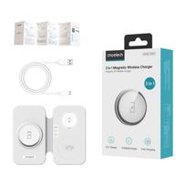 Choetech T616-F 3 viename indukcinis įkroviklis (baltas)