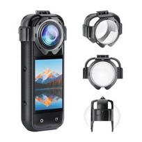 Puluz objektyvo dangteliai Insta360 X5 kamerai (užsegami)