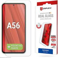 Displex Real Glasschutzfolie für Samsung Galaxy A56 Kratzer-resistent, ultra-dünn, Schmutzabweisend 02068