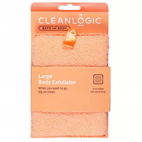 Cleanlogic Kūno šveitimo kempinė Bath - Body Large Body Exfoliator Coral