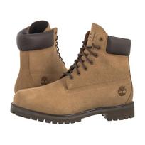 Timberland Premium 6 In Lace Waterproof MD Beige Nubuck W Dk 0A6G1R AFH (TI155-a) žygio batai