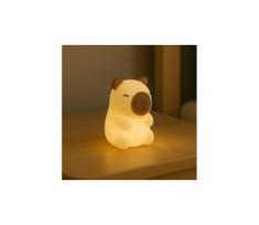LED RGBW reguliuojamo ryškumo įkraunamas vaikiškas naktinis šviestuvas KAPYBARA LED/0,45W/5V 800 mAh