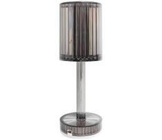 LED įkraunama jutiklinė stalinė lempa SIMPLE LED/1W/5V 3000-6000K 2400 mAh dūminė