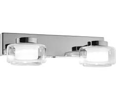 Osram-LED Vonios kambario sieninis šviestuvas ORBIS FLAME 2xLED/5,5W/230V IP44 chromuotas