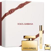 Dolce&Gabbana The One Gold Intense Trio Gift Set dovanų rinkinys moterims