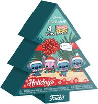 Funko Pop! - Keychain 4-Pack Stitch HLDY Tree Box (86092)