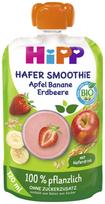 HiPP ekologiškas obuolių, bananų, braškių glotnutis su avižų gėrimu ir visadaliais grūdais, nuo 1 m., 120 ml., 84006