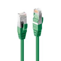 Tinklo Kabelis - Cat.6A S/FTP 10m 500MHz Varis RJ45 Žalias, Žalia