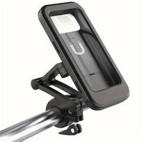 360-Degree Rotating Universal Waterproof Mobile Phone Holder | One Piece, Sturdy, Compatible with Motorcycles and Bicycles
