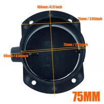60mm 75mm Vožtuvo sklendė Reguliuojamas Oro Dyzelinio Šildytuvo Vėdinimo Kanalo Šakos Skirstytuvas Vamzdžio Jungiklis Jungtis Automobiliui Sunkvežimiui Kemperiui