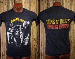 Vintage Style Guns N Roses Appetite for Destruction Concert T Shirt 1988 3XL
