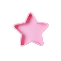 Star Shaped Cake Pan, Silicone Cake Molds, Silicone Baking Mold, Flexible Nonstick Baking Pans For Cakes, Cheese Cakes mėlyna