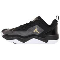 Jordan One Take 4 PF Mados Universalūs Smūgius Sugeriantys Neslystantys Patvarūs Žemi Krepšinio Batai Vyriški Sportbačiai Juodi Pilki Auksiniai DO7192-007 40 black