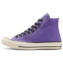 Converse Chuck Taylor 1970S Hi Apvalus priekis Suvarstomi vidutinio aukščio drobės batai Unisex sportbačiai Violetiniai 164211C 36