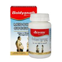 Baidyanath Medohar Guggulu Tablets 120 Tab Pack of 1 Natural Ayurvedic Weight Management Supplement