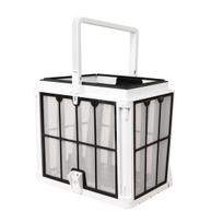 9991463-R4 Itin smulkaus filtro krepšelis Dolphin robotiniams baseino valytuvams, Active 20/30/30i/40/60, Prowler 920,930,930W juoda/balta