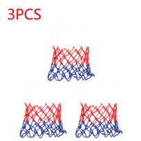 1-5Pcs Basketball Net for Kids All-Weather Basketball Hoop Net Tri-Color Basketball Hoop Basket Rim Net Mini Basketball Hoop Set