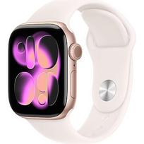 Apple Watch Series 11, GPS, Rose Gold Aluminium, Light Blush Sport Band (M/L) - 42mm MEU44ET/A