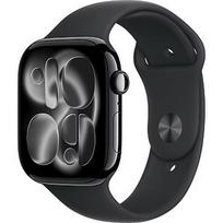 Apple Watch Series 11, GPS, Aluminium, Black Sport Band (S/M) - 46mm MEUW4ET/A
