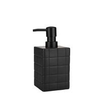 Muilo dozatorius D7,5xH15 cm keramikinis, juodas Tiles Estia 02-27698