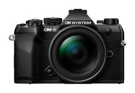 OM Digital Solutions OM-5 Mark II system camera + 12-45mm F4.0 PRO lens, black (V210071SW000)