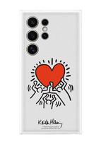 SAMSUNG Flipsuit Case Keith Haring White, for Galaxy S24 Ultra, EF-MS928CWEGWW