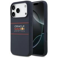 Red Bull Silicone iPhone 17 Pro Max Case with Horizontal Centered Logo and MagSafe - Granite