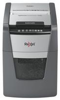 REXEL Optimum Auto+ 100M paper shredder Micro-cut shredding 55 dB 22 cm Black, Grey