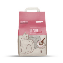 Comfy Benta Compact Baby Powder bentonitinis kraikas katėms, 5 l