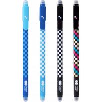 Gelio rašiklis Happy Color Skate 0.5mm save trinantis, mėlynas HA 4120 01SK-3