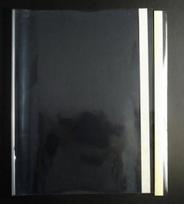 Aplankalas B5 sąsiuviniams PP(460x250mm), klijuojamas, skaidraus plastiko 10vnt.